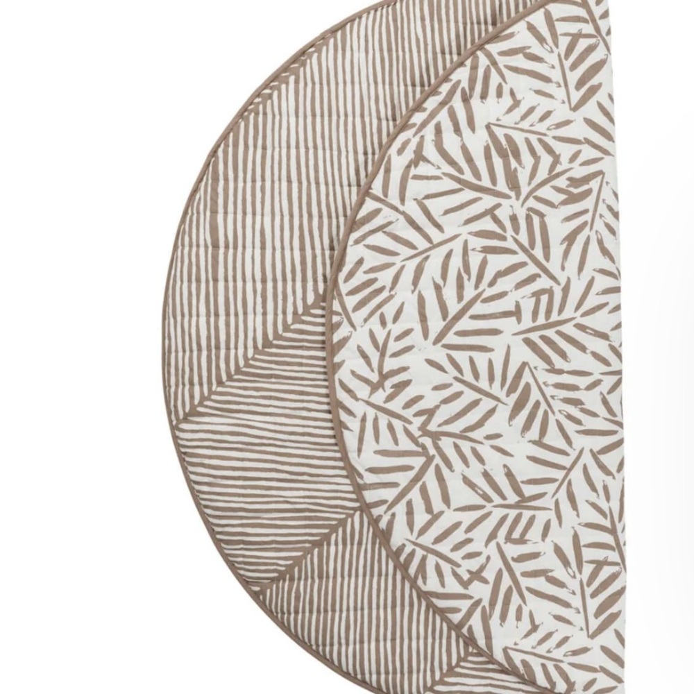 Toddlerkind cotton reversible play mat